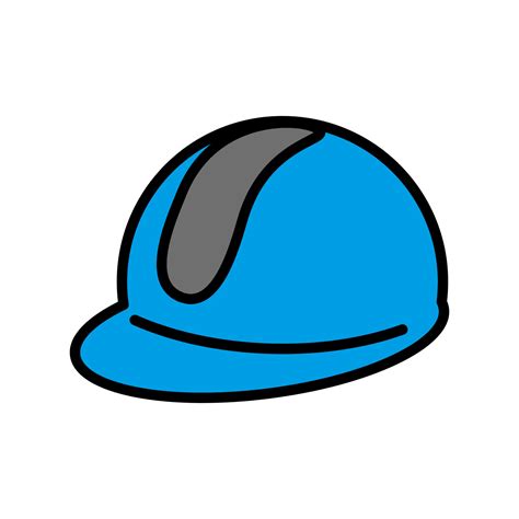 Safety Helmet icon vector 16877329 Vector Art at Vecteezy