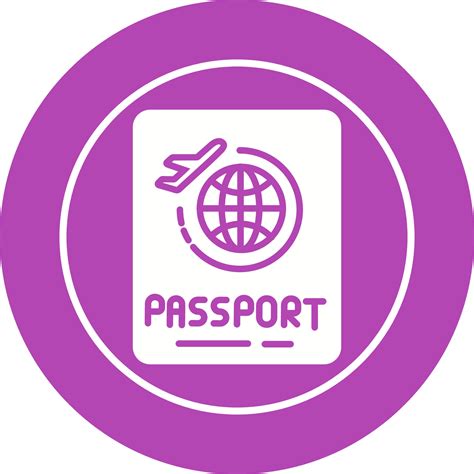 Passport Vector Icon 40239684 Vector Art At Vecteezy