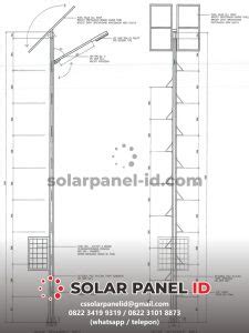 Daftar Harga Tiang Lampu Jalan | Pabrikasi Tiang PJU Galvanis Bulat dan ...