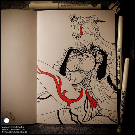 Sketchbook Ningguang Sfw By Candra Hentai Foundry