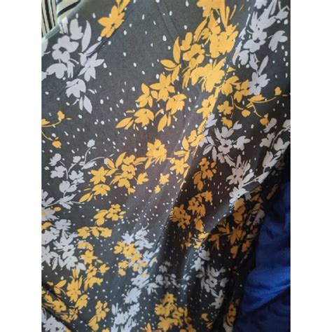 Jual Bahan Kain Meteran Ceruty Zara Crep Motif Sc147Fs Harga Tercantum