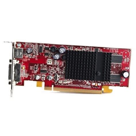 ATI Radeon X600 128MB DDR PCI Express PCIe DVI Low Profile Video Card