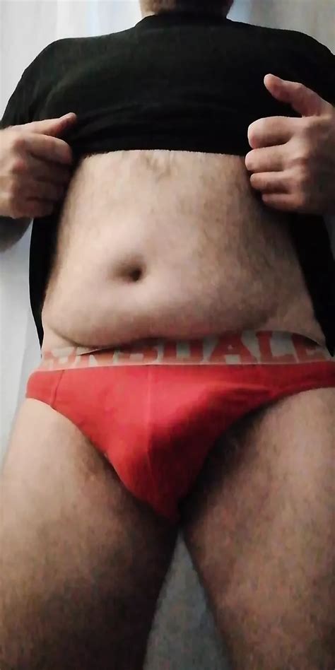 Uk Hairy Daddy Bear Wanking In Red Lonsdale Briefs Gay Porn Feat The UK Hairy Bear By FapHouse
