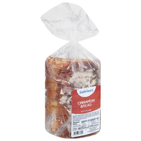 Sabrinas Bread Iced French Cinnamon 16 Oz Shipt