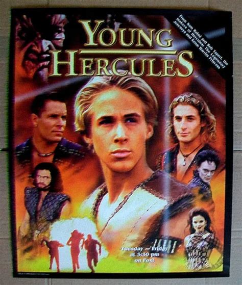 RARE RYAN GOSLING poster YOUNG HERCULES Sam Raimi XENA Kevin Sorbo Lucy ...