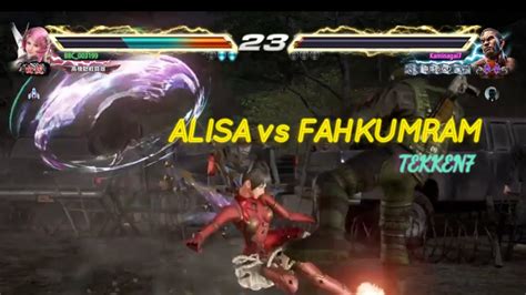 Alisa Vs Fahkumram Youtube