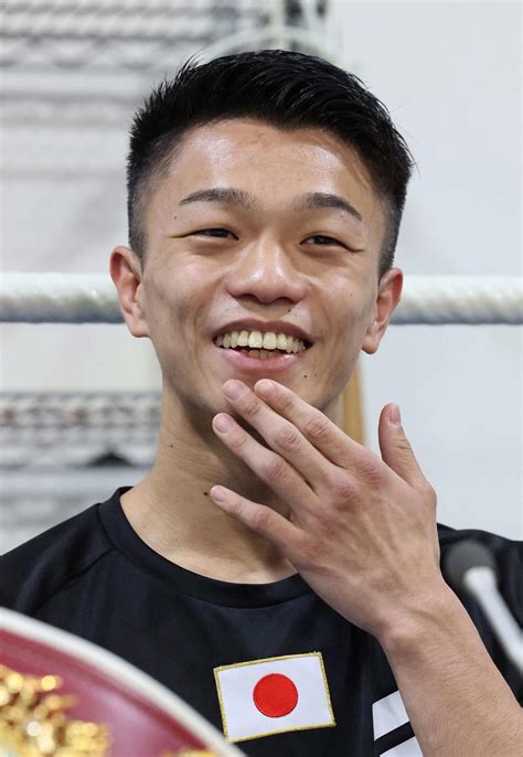 V2成功の中谷潤人「スーパーフェザー級まで上げたい」日本選手初の6階級制覇見据える ボクシング写真ニュース 日刊スポーツ