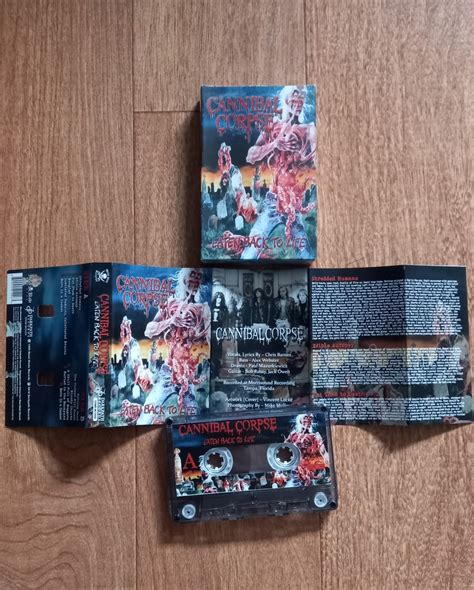 Cannibal Corpse Eaten Back To Life Cassette Photo Metal Kingdom