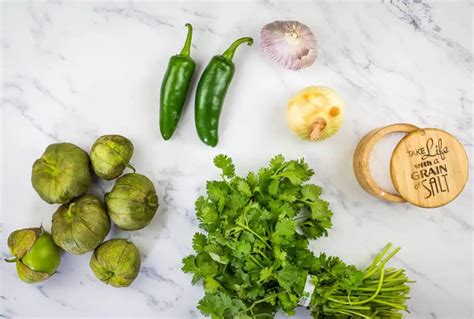 Roasted Tomatillo Salsa Cook What You Love