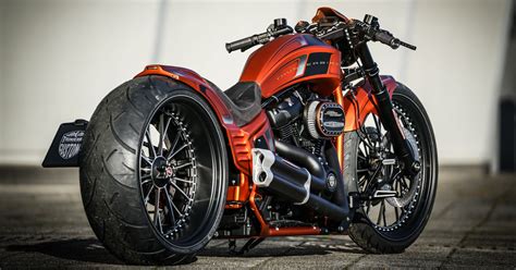 Customized Harley Davidson Softail Umbauten Von Thunderbike Custom