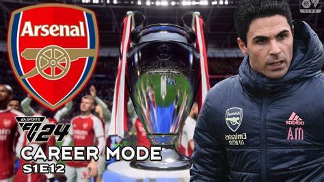 I Rebuilt ARSENAL And WON The TREBLE FC 24 Arsenal Career Mode SERIES