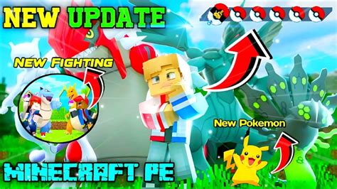 BEST POKÉMON MOD FOR MINECRAFT PE 1 20 NEW COBBLEMON MOD FOR MCPE