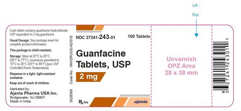 how long does it take for guanfacine to kick in