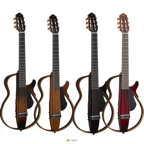 กีตาร์โปร่งคลาสสิค Yamaha Silent Guitar SLG200N สต็อกแน่น พร้อมส่ง - CT ...