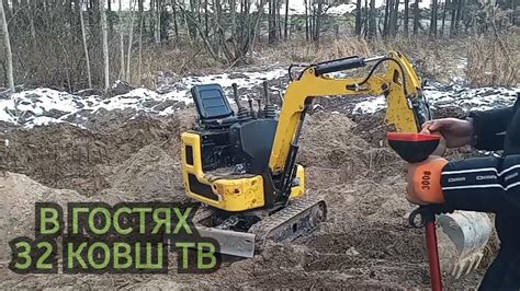 Гефест 4 и экскаватор. 32 ковш тв. Коп металла - YouTube