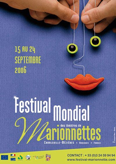 Affiche Du Festival Des Th Tres De Marionnettes Charleville M Zi Res