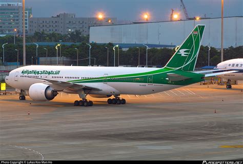 YI AQZ Iraqi Airways Boeing 777 29MLR Photo By Lukas Koo Man Ho ID