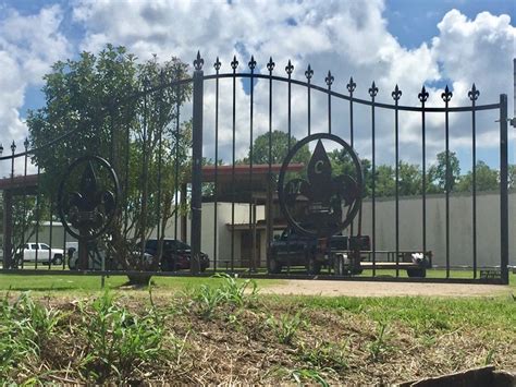 Metal Fabrication Custom Iron Gates Baton Rouge And Melville La Jandl