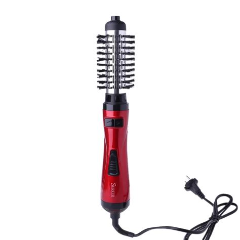 2 In 1 Hot Air Brush Dryer Curling Rod Hair Styling Tools Automatic Rotating In Combs From