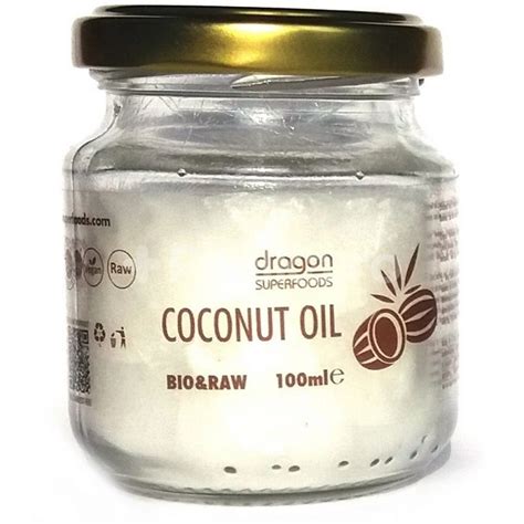 Ulei De Cocos Virgin Presat La Rece Raw Bio 100ml Dragon Superfoods Pret 12 30 Lei Biosano Ro