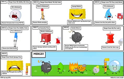 Bfdi My Way P Comic Studio