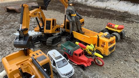 Excavator Mencari Mainan Alat Berat Mobile YouTube