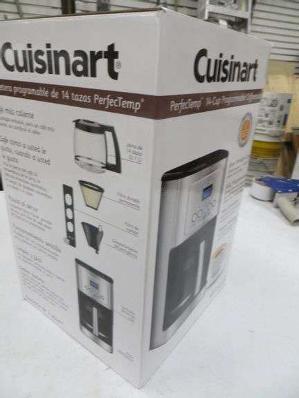 Cuisinart 14 Cup Programable Coffee Maker - Lambrecht Auction, Inc.