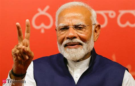 Narendra Modi Tech Industry Hails Pm Modis Record Third Term Et Telecom