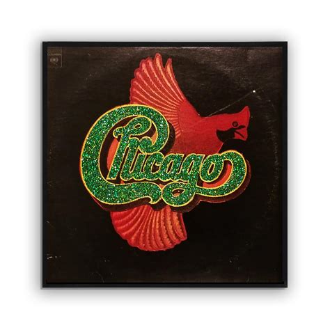 Glittered Vintage Chicago Album Cover - Etsy