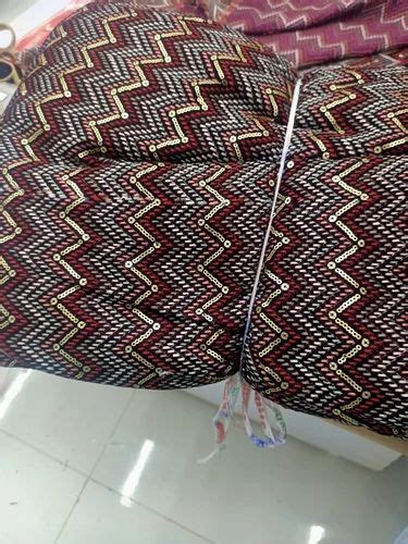 Velvet Embroidery Fabric For Clothing At Rs Meter In Surat Id