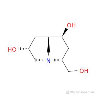 1S 3R 6R 7aR 3 Hydroxymethyl Hexahydro 1H Pyrrolizine 1 6 Diol