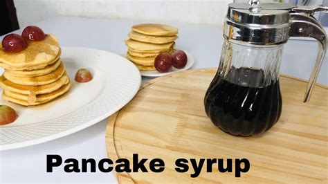 How To Make Maple Syrup Homemade Pancake Syrup Youtube