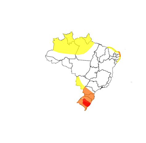 Inmet Emite Alerta De Fortes Chuvas E Queda De Granizo No Rio Grande Do