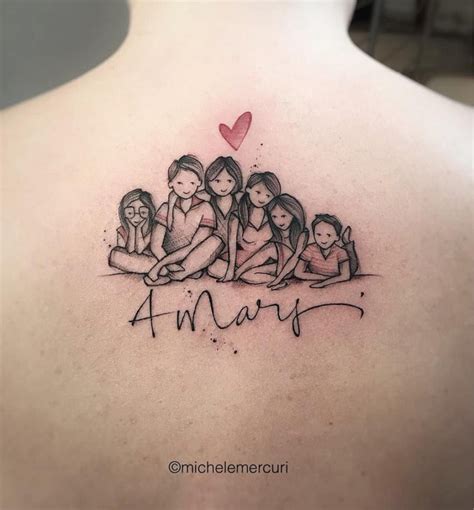 Tatuagens de família muito amor eternizado na pele Amo Tatuagem