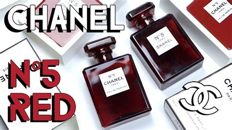 Chanel Red Bottle N Edp And L Eau Unboxing And Review Limited