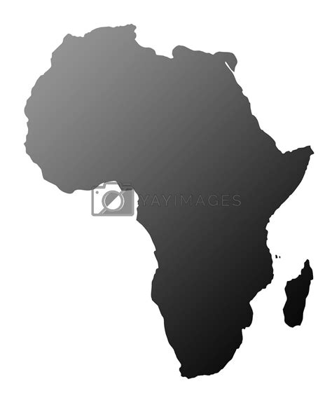 Africa Silhouette By Speedfighter Vectors And Illustrations With