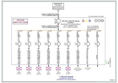 What Is A Single Line Diagram For Electrical Example One Lin