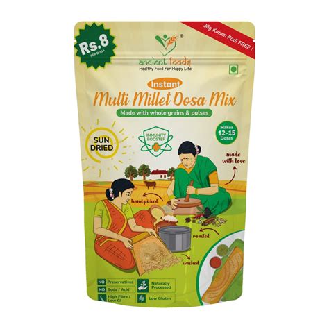 Ancient Foods Multi Millet Pongal Mix Buy Millets Online