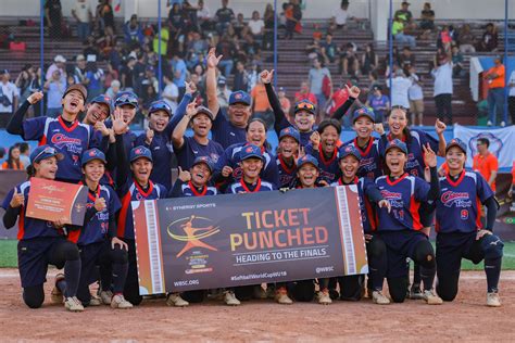 Copa Do Mundo De Softbol Feminino Sub18 2024 Tabela E Resultados CBBS