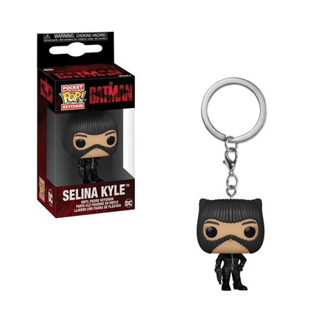 Dc Comic The Batman Selina Kyle Funko Pop Keychain Merchandise Zavvi Uk