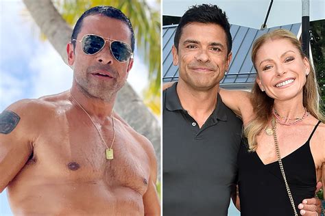 Kelly Ripa Thirsts Over Shirtless Husband Mark Consuelos As She Shares