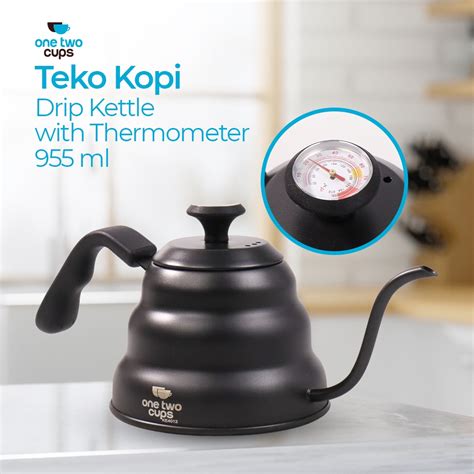 Jual One Two Cups Teko Leher Angsa Barista Ketel Kopi V Drip Coffee