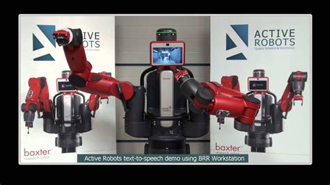 Baxter Research Robot Speaks Out Youtube