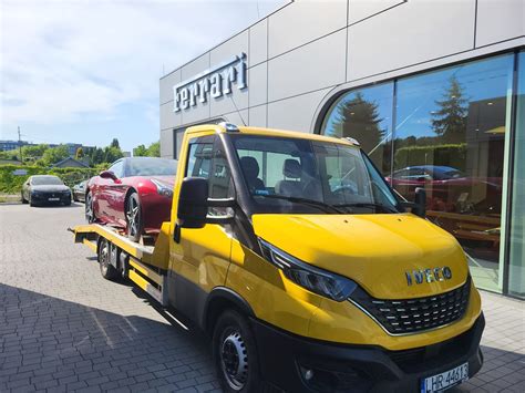 Wynajem wypożyczalnia laweta autolaweta Iveco Daily 3 0 kat B E TOL