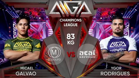 Match Breakdown Mica Galvao Vs Ygor Rodrigues AIGA YouTube