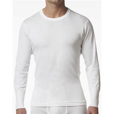 Stanfield S Men S Premium Cotton Rib Knit Long Sleeve Base Layer Shirt