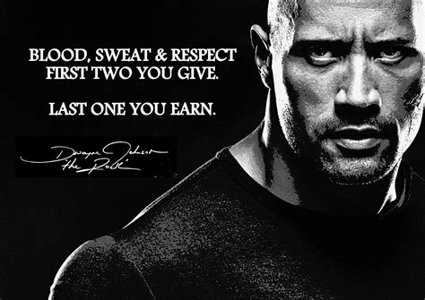 The Rock Workout Quotes