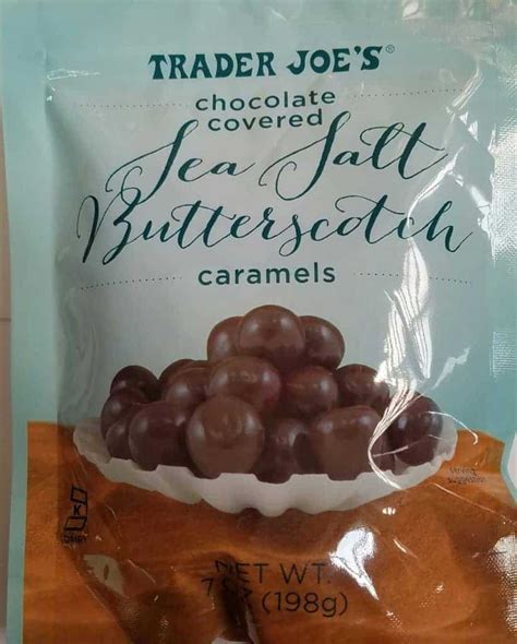 Trader Joe's Chocolate Covered Sea Salt Butterscotch Caramels