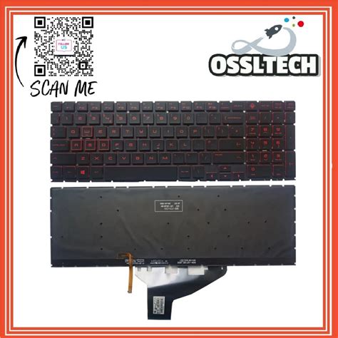 Hp Omen 15 Dc 15t Dc 15 Dh 910300194350 Tpn Q211 Tpn C144 Tpn C143 Laptop Replacement Keyboard