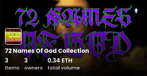 72 Names Of God Collection Collection Opensea